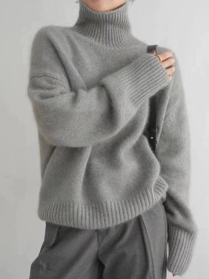 Kensington Cashmere High-Neck Sweater