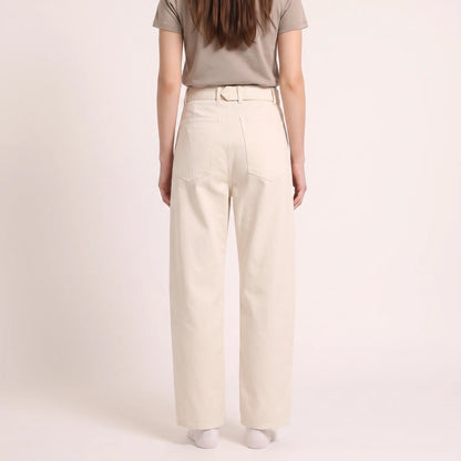 The Marylebone Belted Wide-Leg Trouser