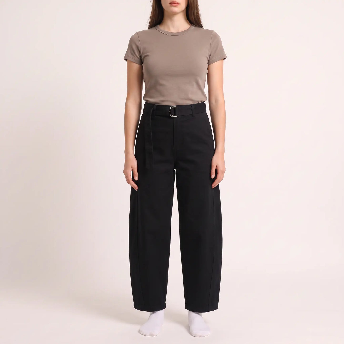 The Marylebone Belted Wide-Leg Trouser